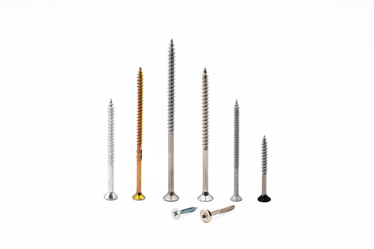 High-Quality Chipboard Screws for Construction 100% Made in Taiwan