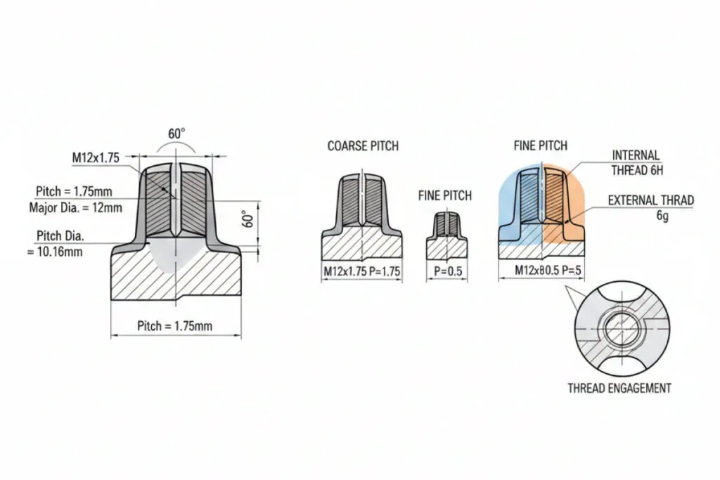 Precision Fasteners ISO Metric Threads | Cheng Hao Glossary