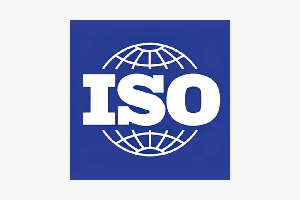 This image shows the ISO standard screws logo
